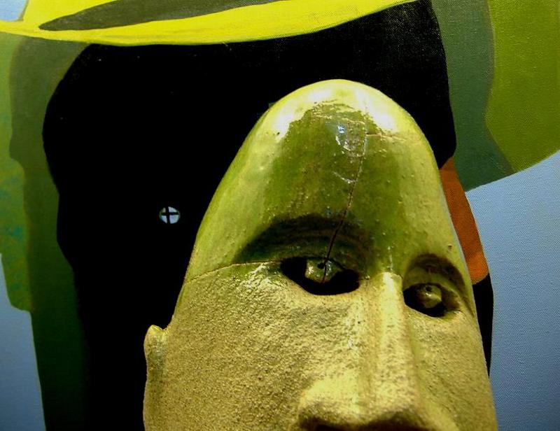 Self Portait with Martian
